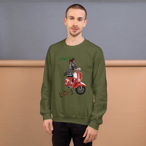 Scoot the loot Unisex Sweatshirt