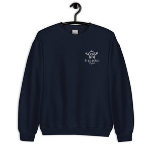 Mini-bot Embroidered Unisex Sweatshirt