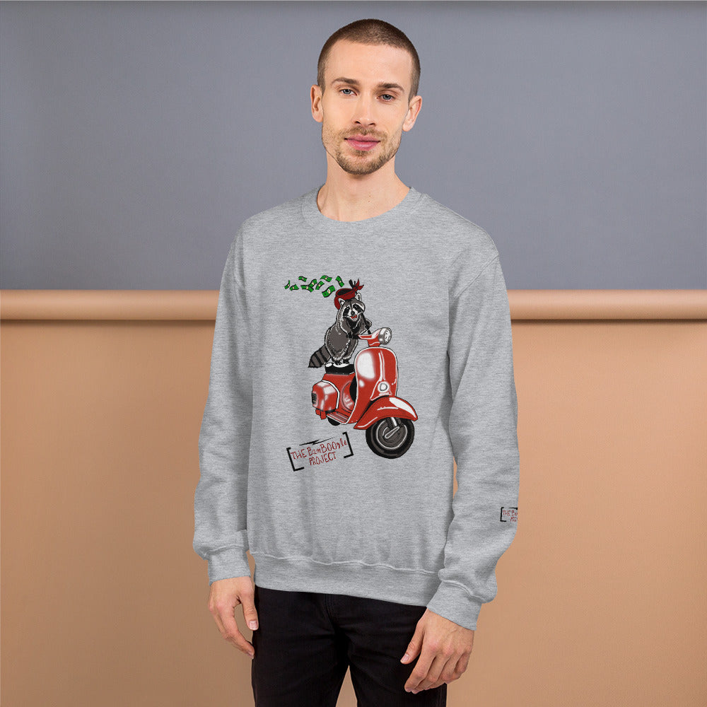 Scoot the loot Unisex Sweatshirt