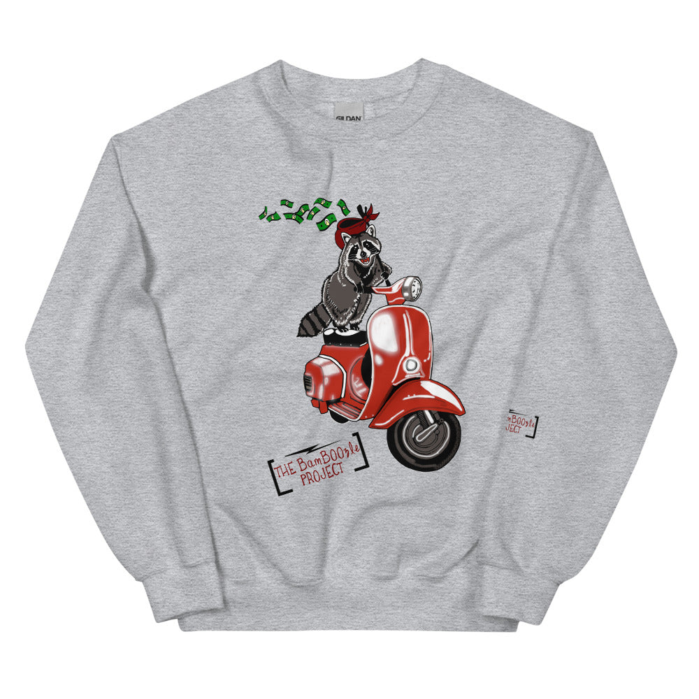 Scoot the loot Unisex Sweatshirt