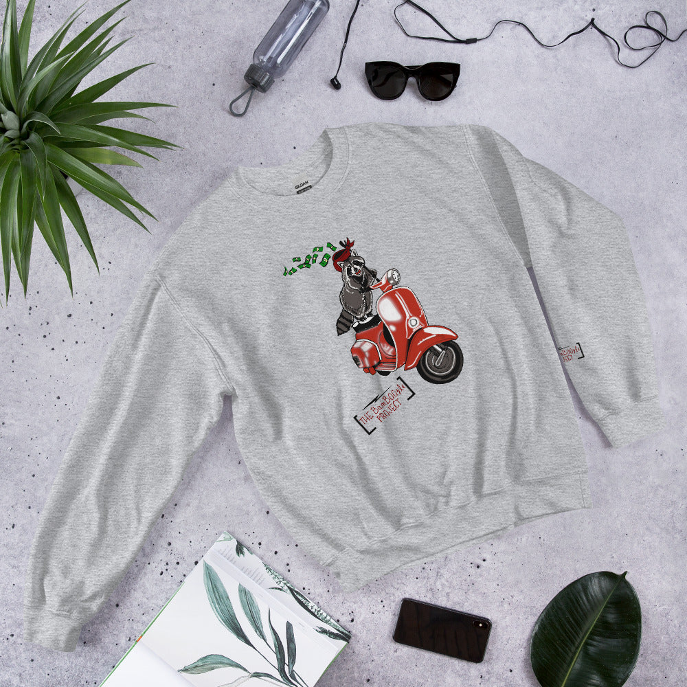Scoot the loot Unisex Sweatshirt