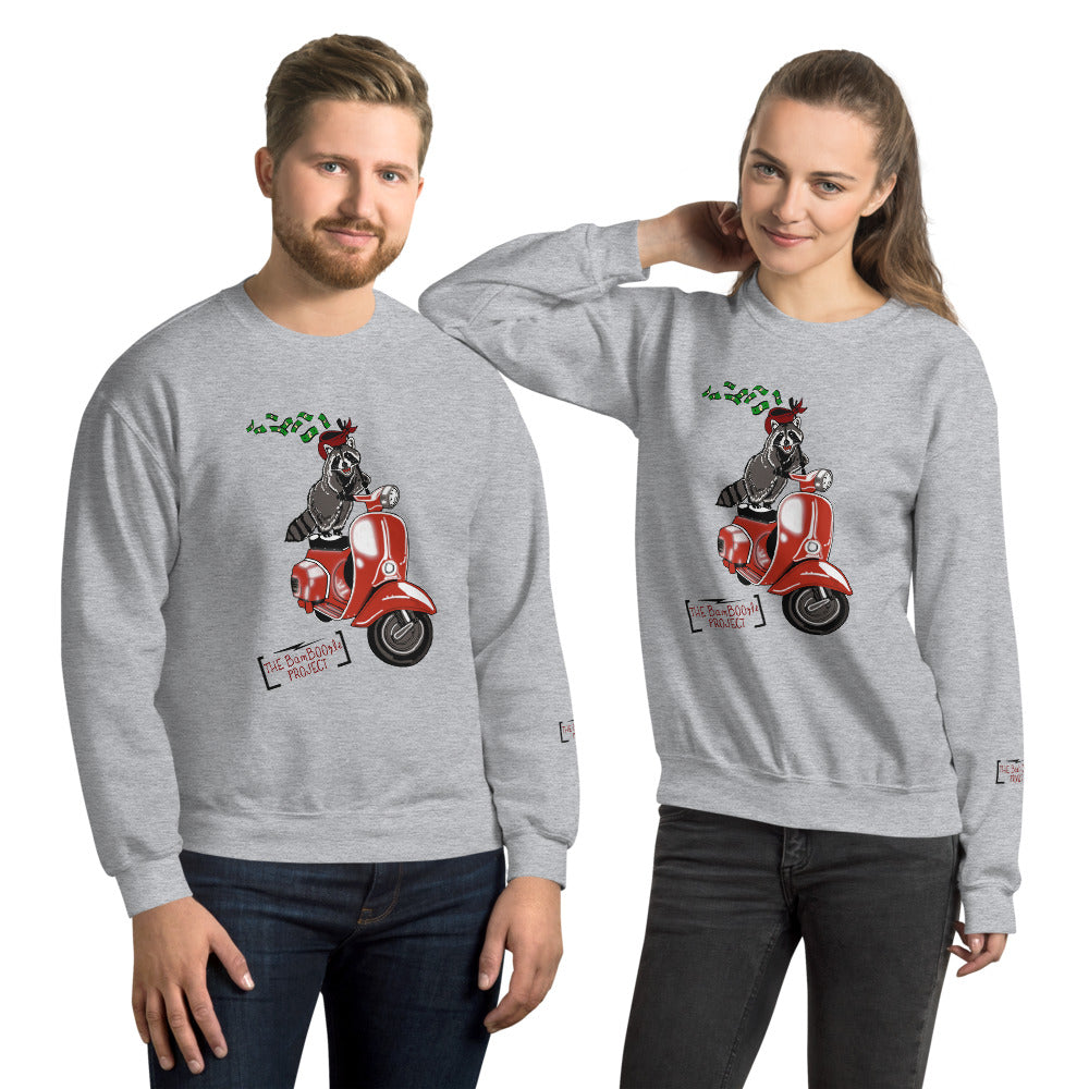 Scoot the loot Unisex Sweatshirt
