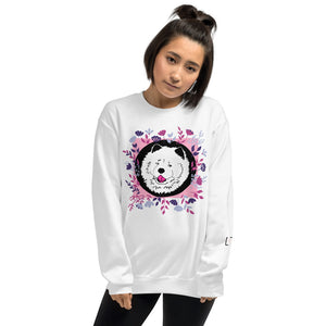 Chimothy Chowder Floralpup Unisex Sweatshirt