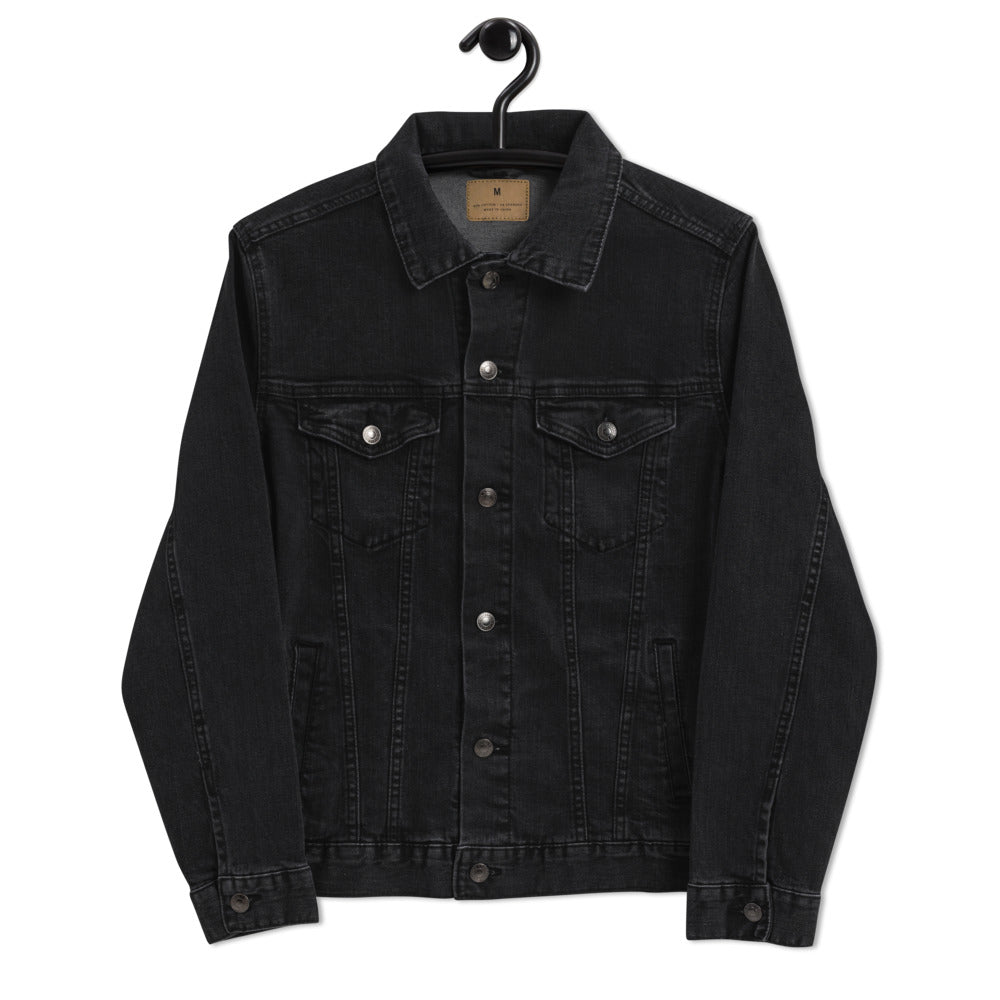 Dino's fighting Embroidered Unisex denim jacket