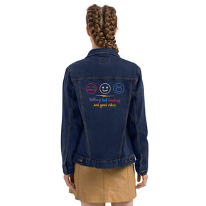 Amber Smilezz Unisex Denim Jacket