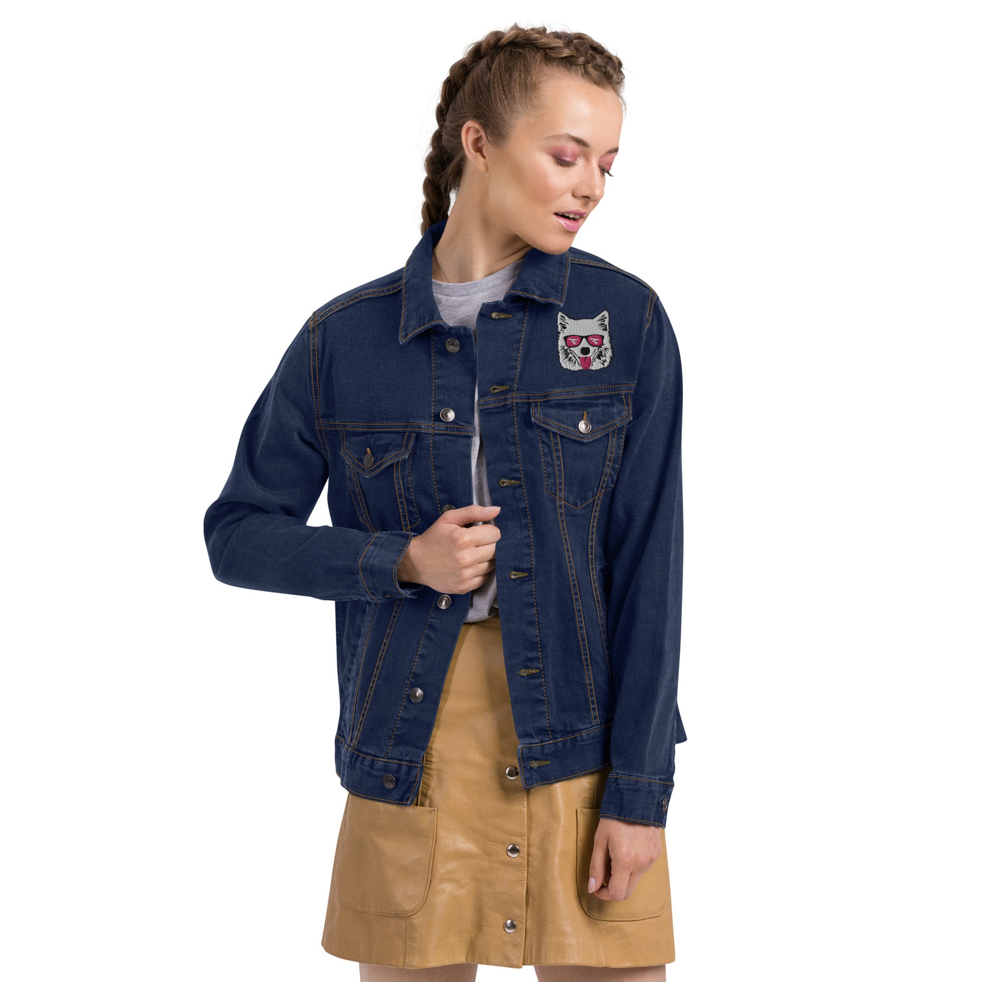 BamBOOzle Bear Unisex Denim Jacket