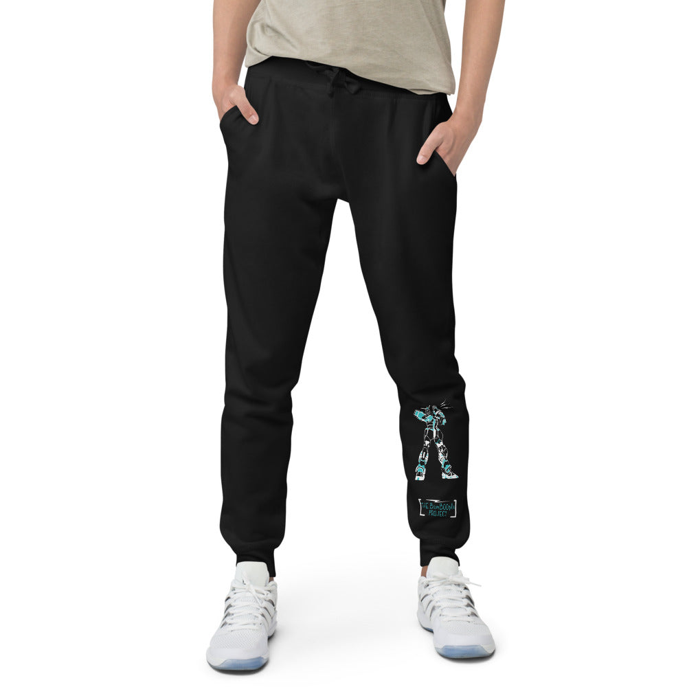 Robot Karaoke Unisex fleece sweatpants