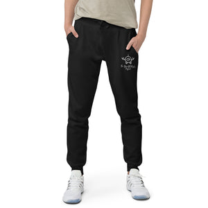 Mini-Bot Embroidered Unisex fleece sweatpants