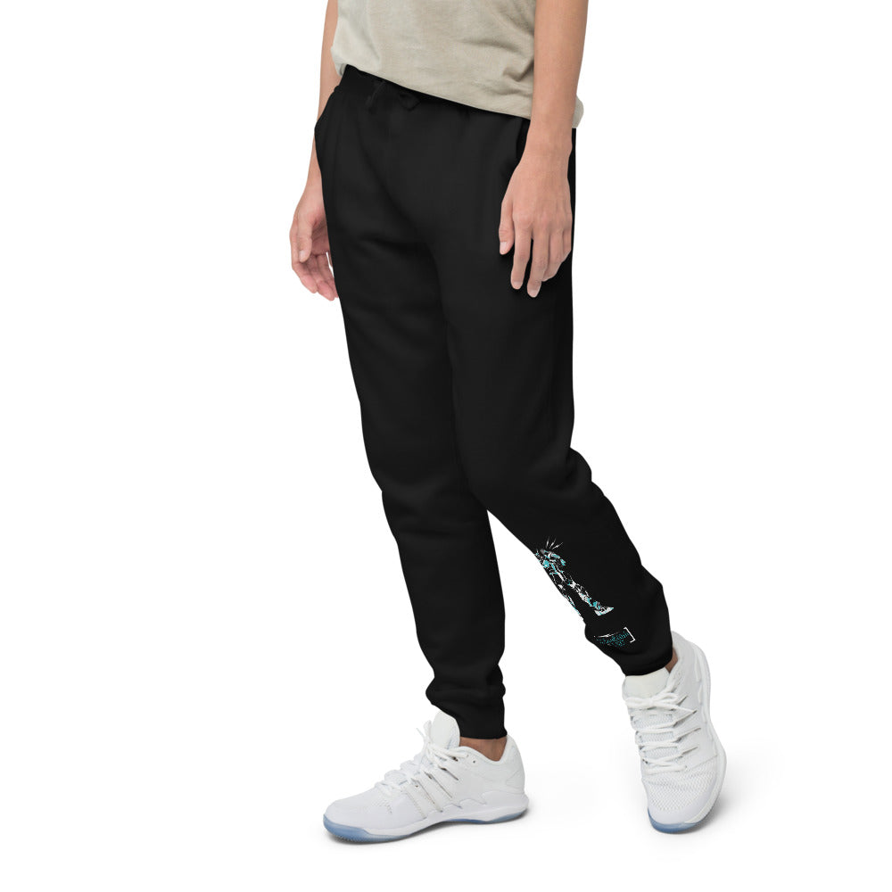 Robot Karaoke Unisex fleece sweatpants