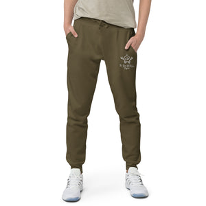 Mini-Bot Embroidered Unisex fleece sweatpants