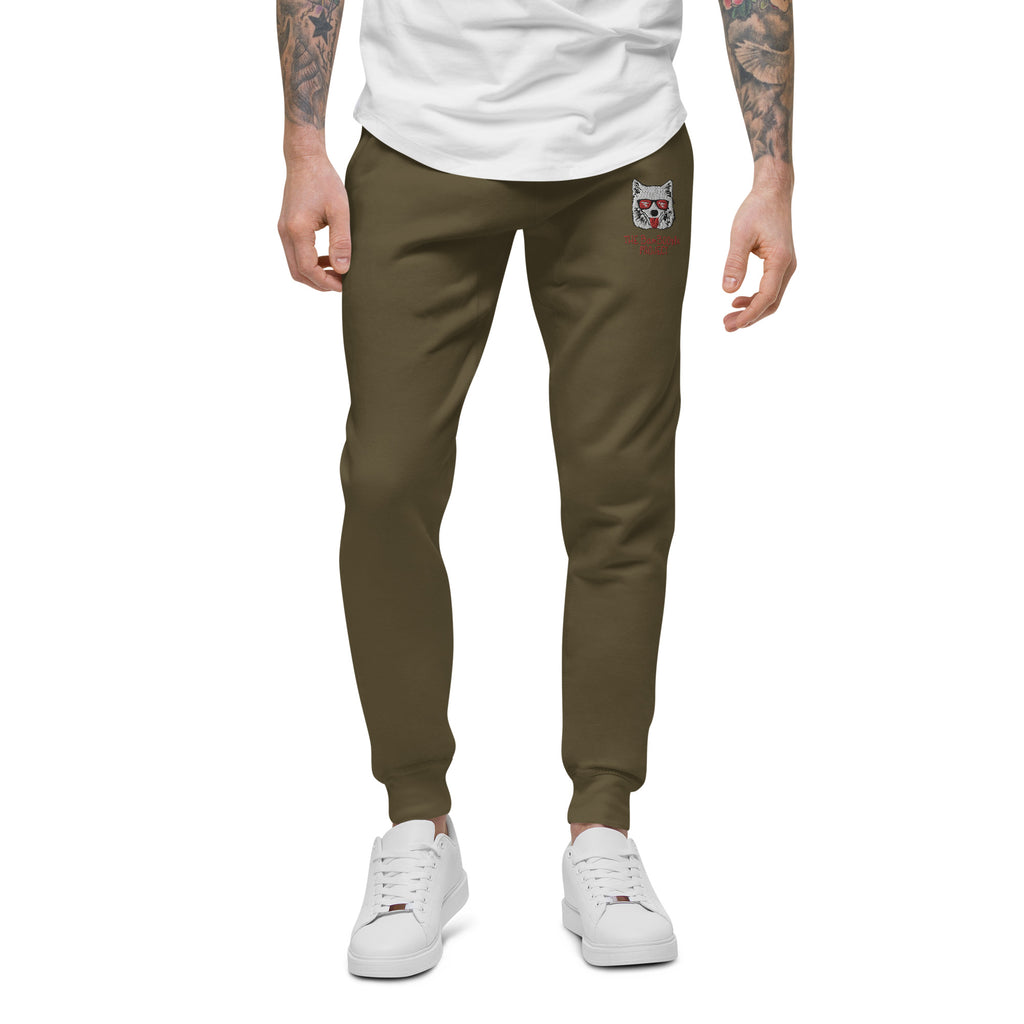 BamBoozle Bear Embroidered Unisex fleece sweatpants