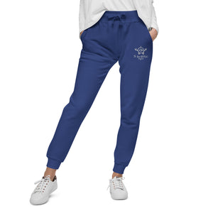 Mini-Bot Embroidered Unisex fleece sweatpants