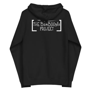 Scoot The Loot Embroidered Unisex Fleece Zip Up Hoodie