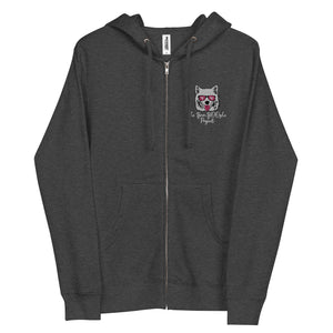 BamBoozle Bear Unisex Fleece Zip Up Hoodie