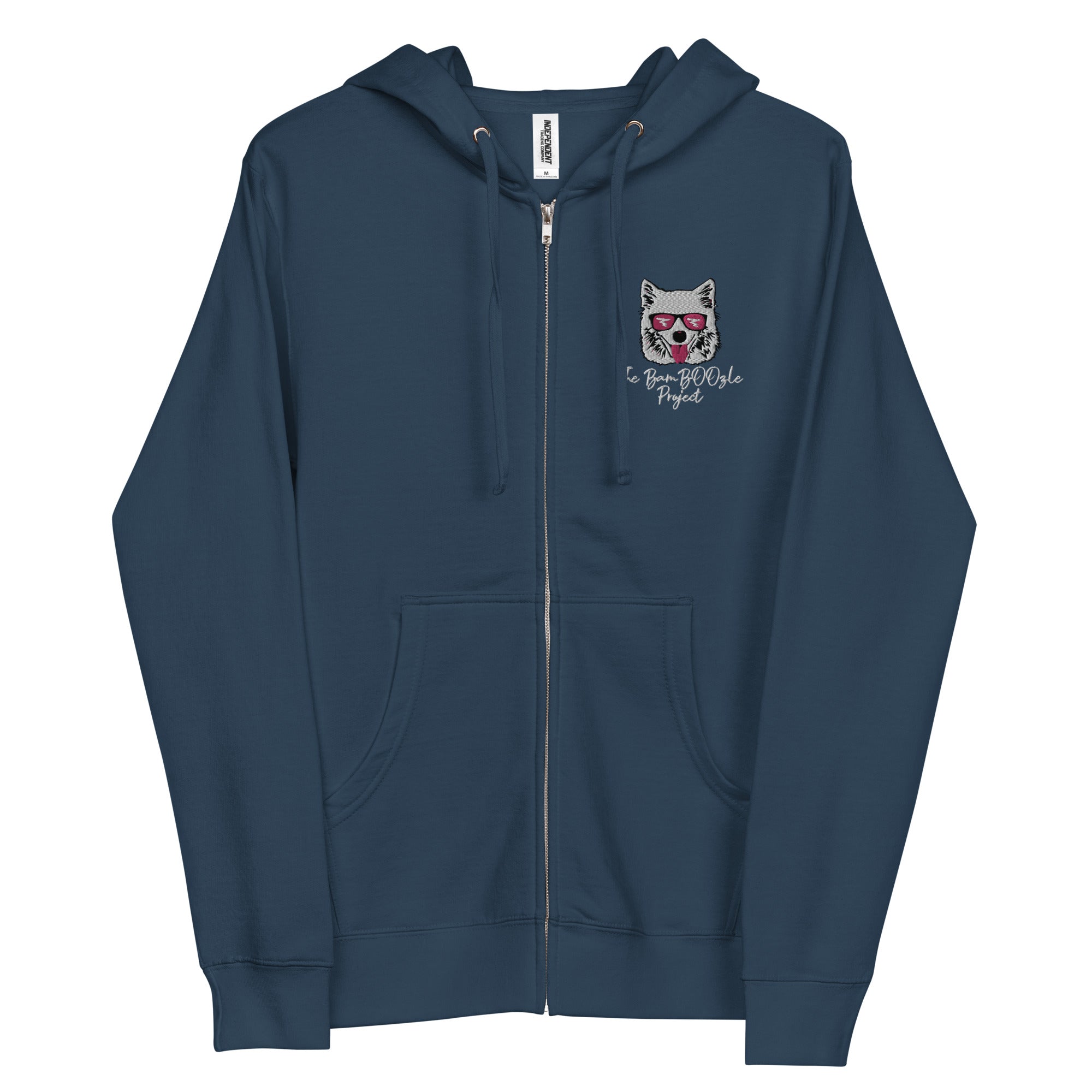 BamBoozle Bear Unisex Fleece Zip Up Hoodie