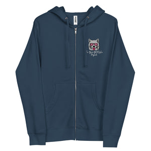 BamBoozle Bear Unisex Fleece Zip Up Hoodie