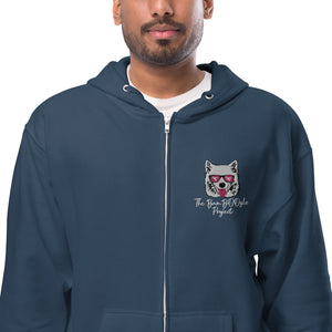 BamBoozle Bear Unisex Fleece Zip Up Hoodie