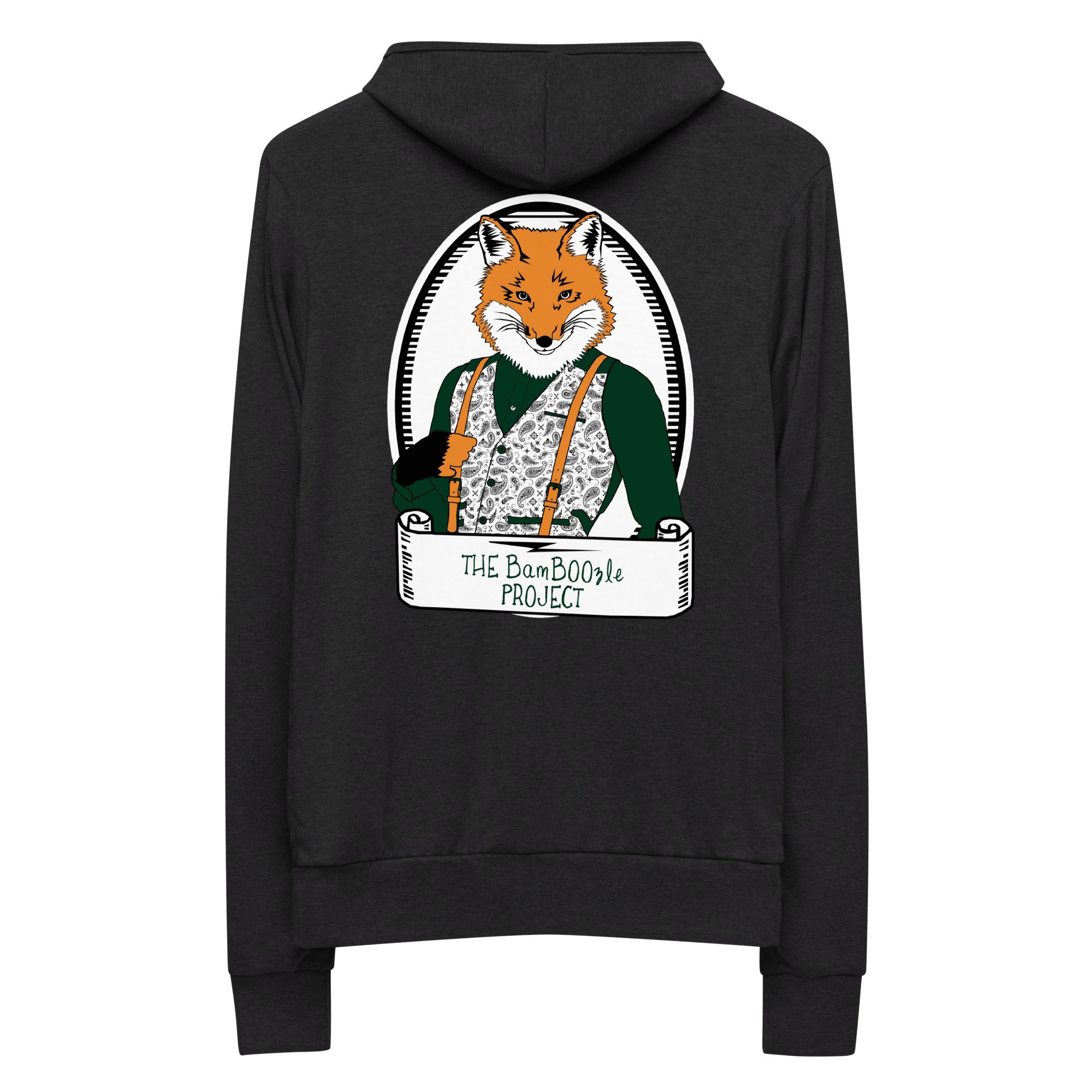 Gentleman Fox Unisex Zip Hoodie