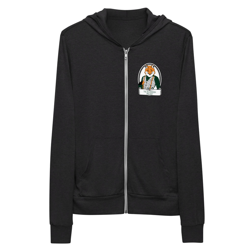 Gentleman Fox Unisex Zip Hoodie