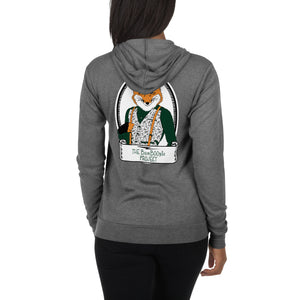 Gentleman Fox Unisex Zip Hoodie