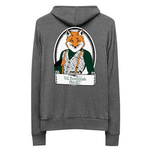 Gentleman Fox Unisex Zip Hoodie
