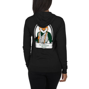 Gentleman Fox Unisex Zip Hoodie