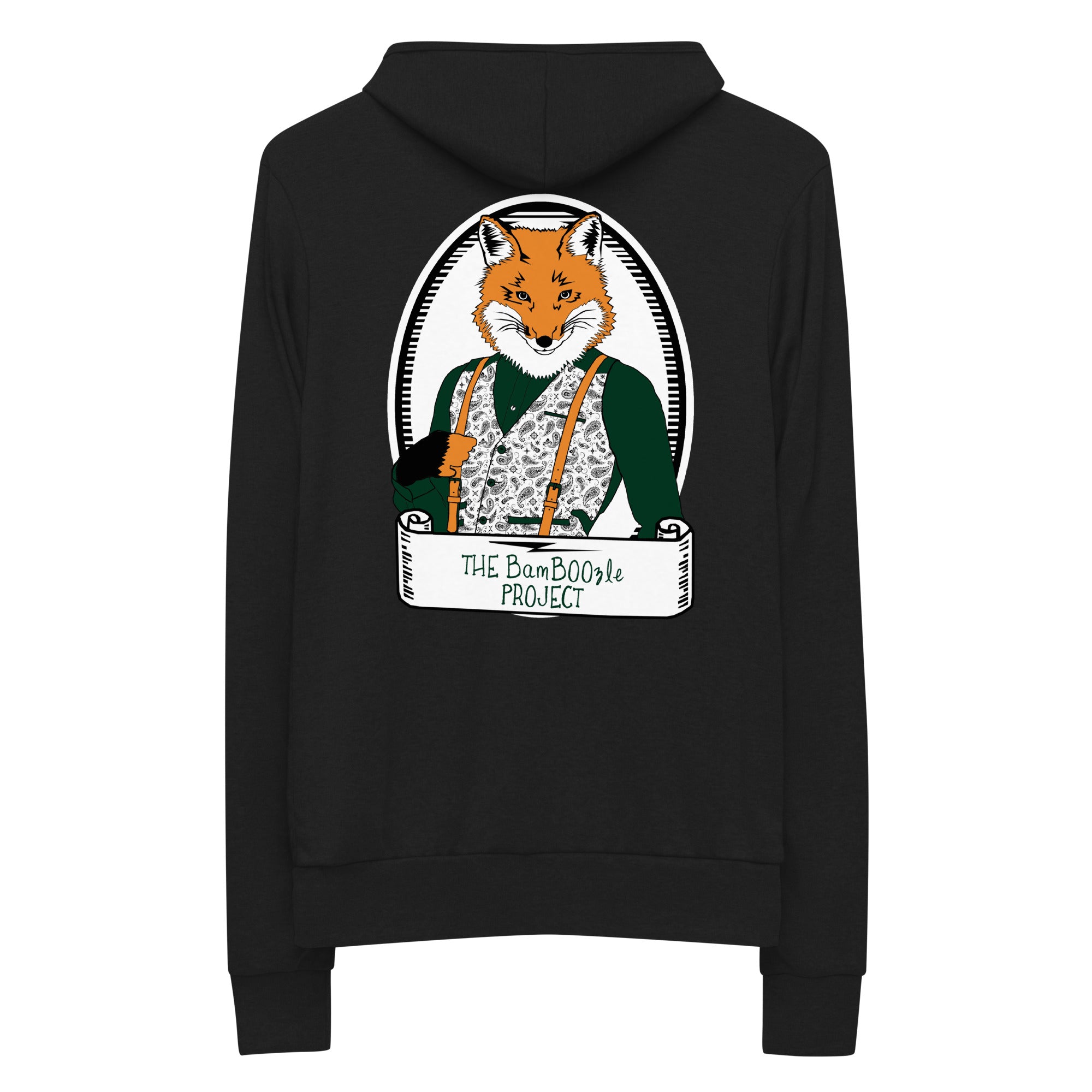 Gentleman Fox Unisex Zip Hoodie