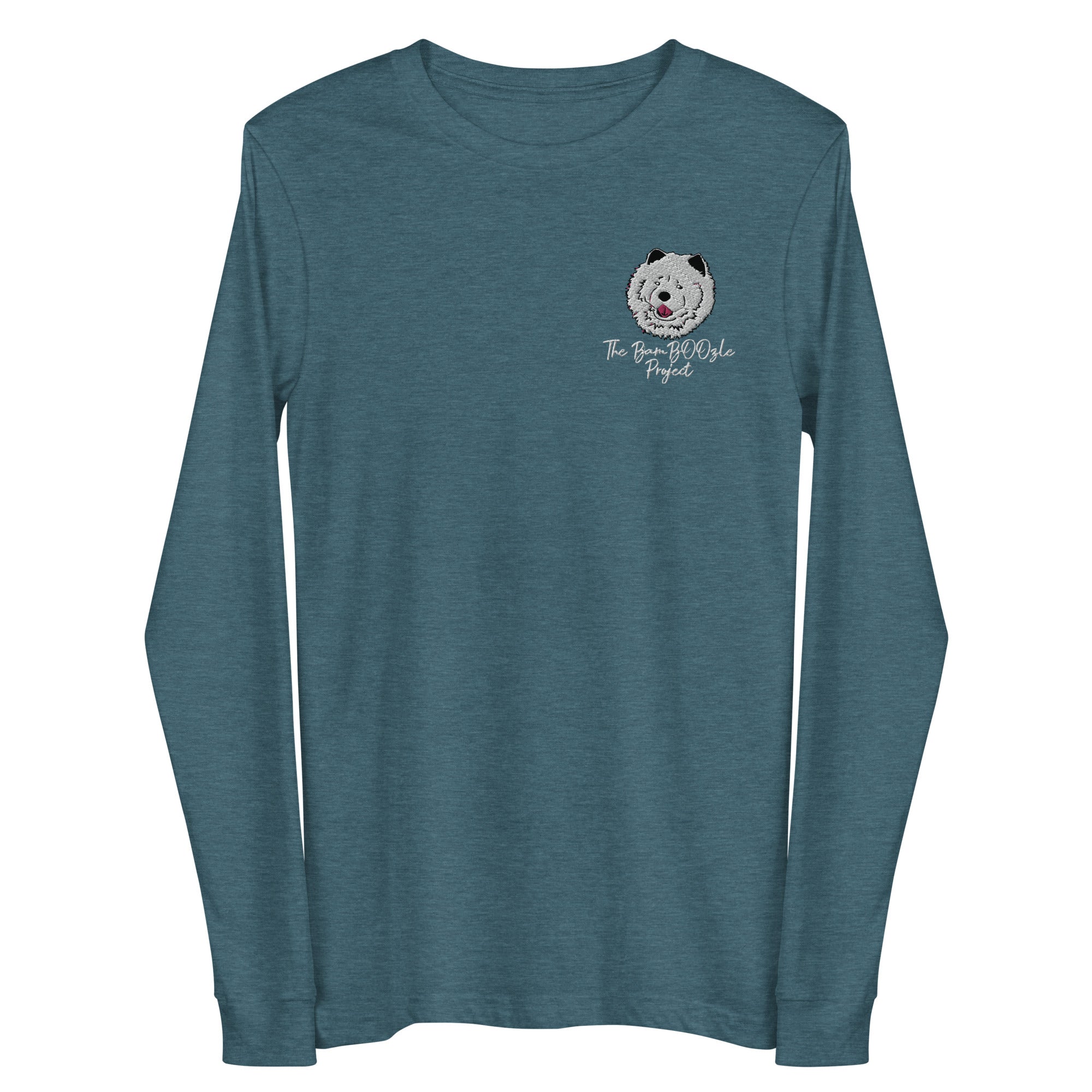 Chimmie Astropup Embroidered Unisex Long Sleeve Tee
