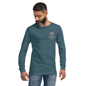 BamBOOzle Bear Embroidered Unisex Long Sleeve Tee