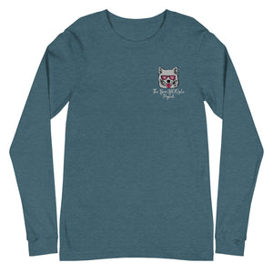 BamBOOzle Bear Embroidered Unisex Long Sleeve Tee