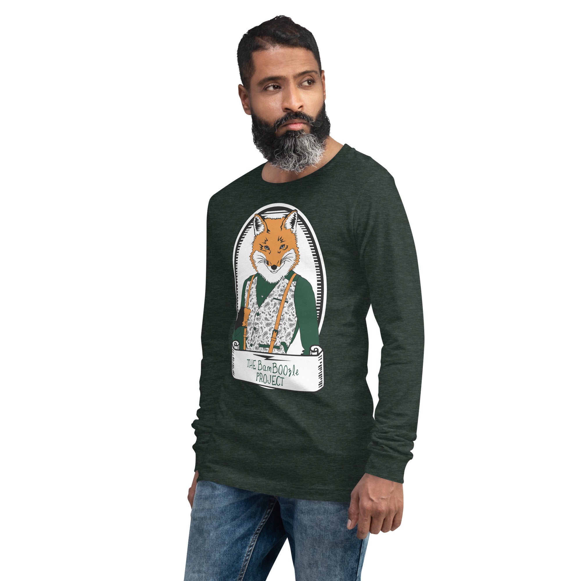 Gentleman Fox Unisex Long Sleeve Tee