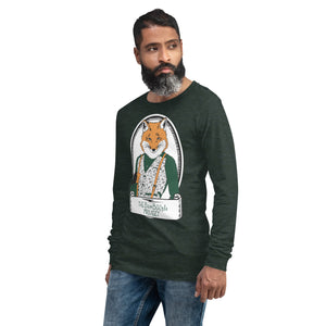 Gentleman Fox Unisex Long Sleeve Tee