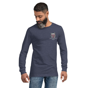 BamBOOzle Bear Embroidered Unisex Long Sleeve Tee