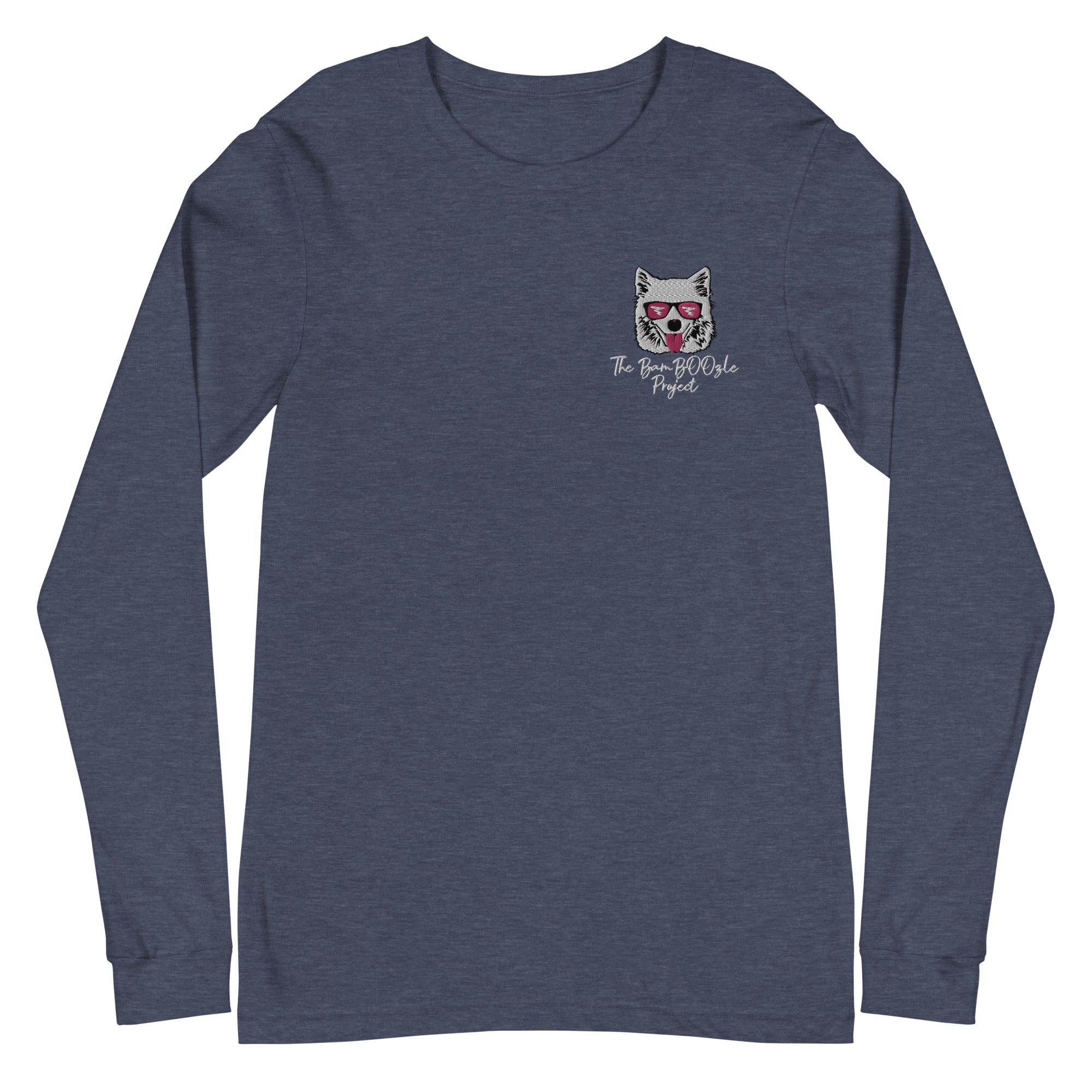 BamBOOzle Bear Embroidered Unisex Long Sleeve Tee