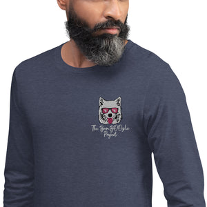 BamBOOzle Bear Embroidered Unisex Long Sleeve Tee