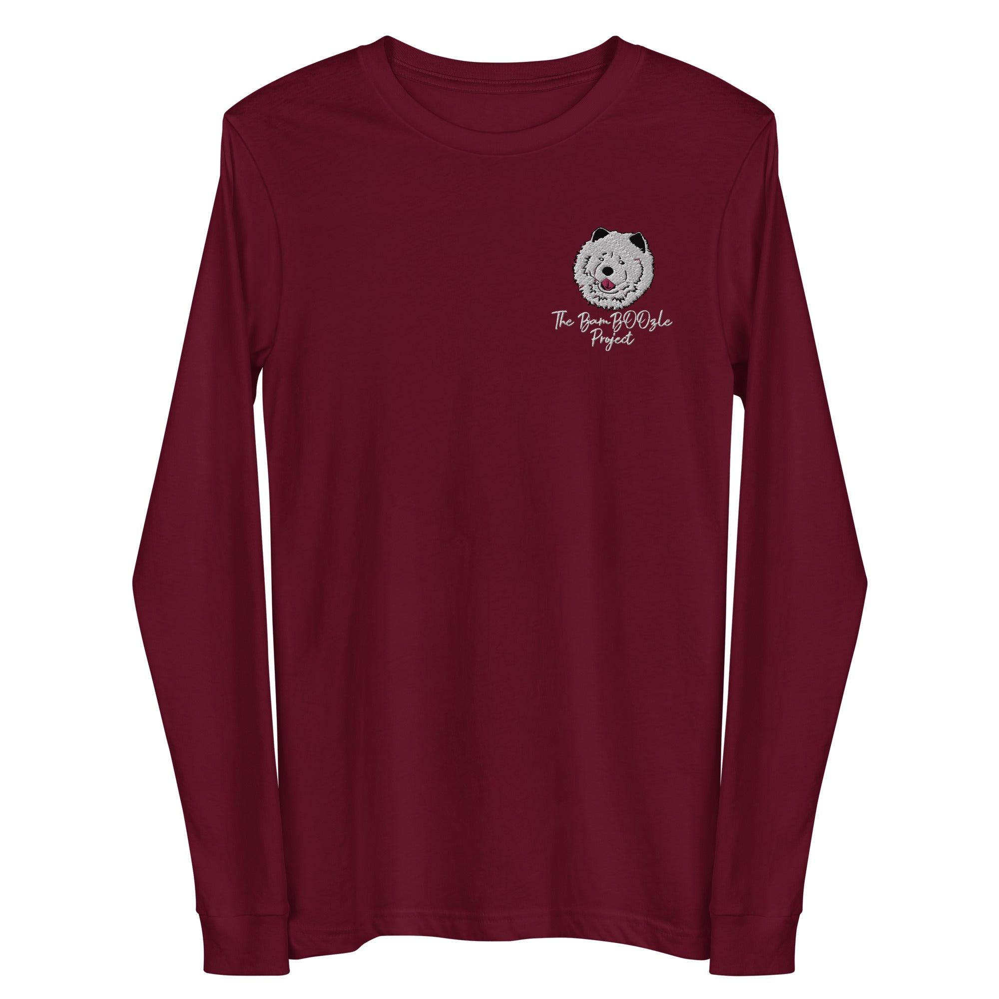 Chimmie Astropup Embroidered Unisex Long Sleeve Tee
