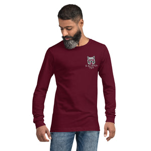 BamBOOzle Bear Embroidered Unisex Long Sleeve Tee
