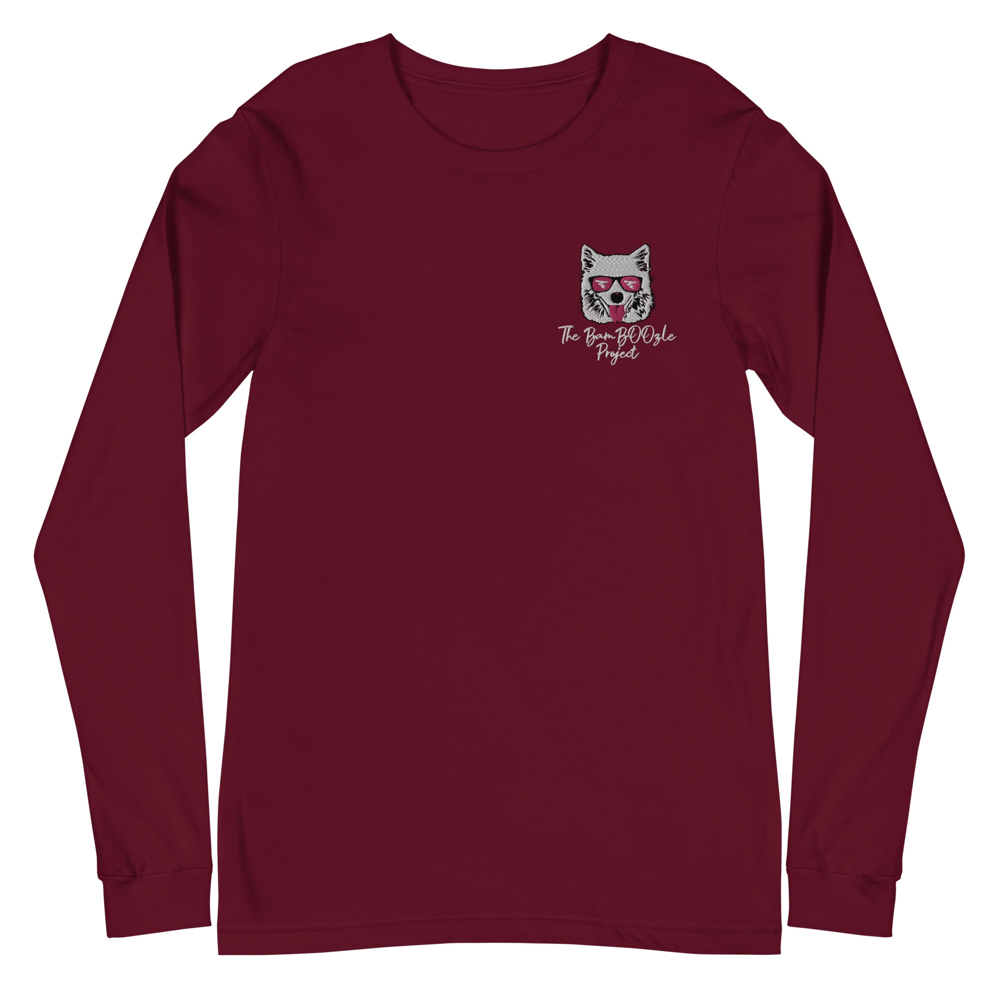 BamBOOzle Bear Embroidered Unisex Long Sleeve Tee