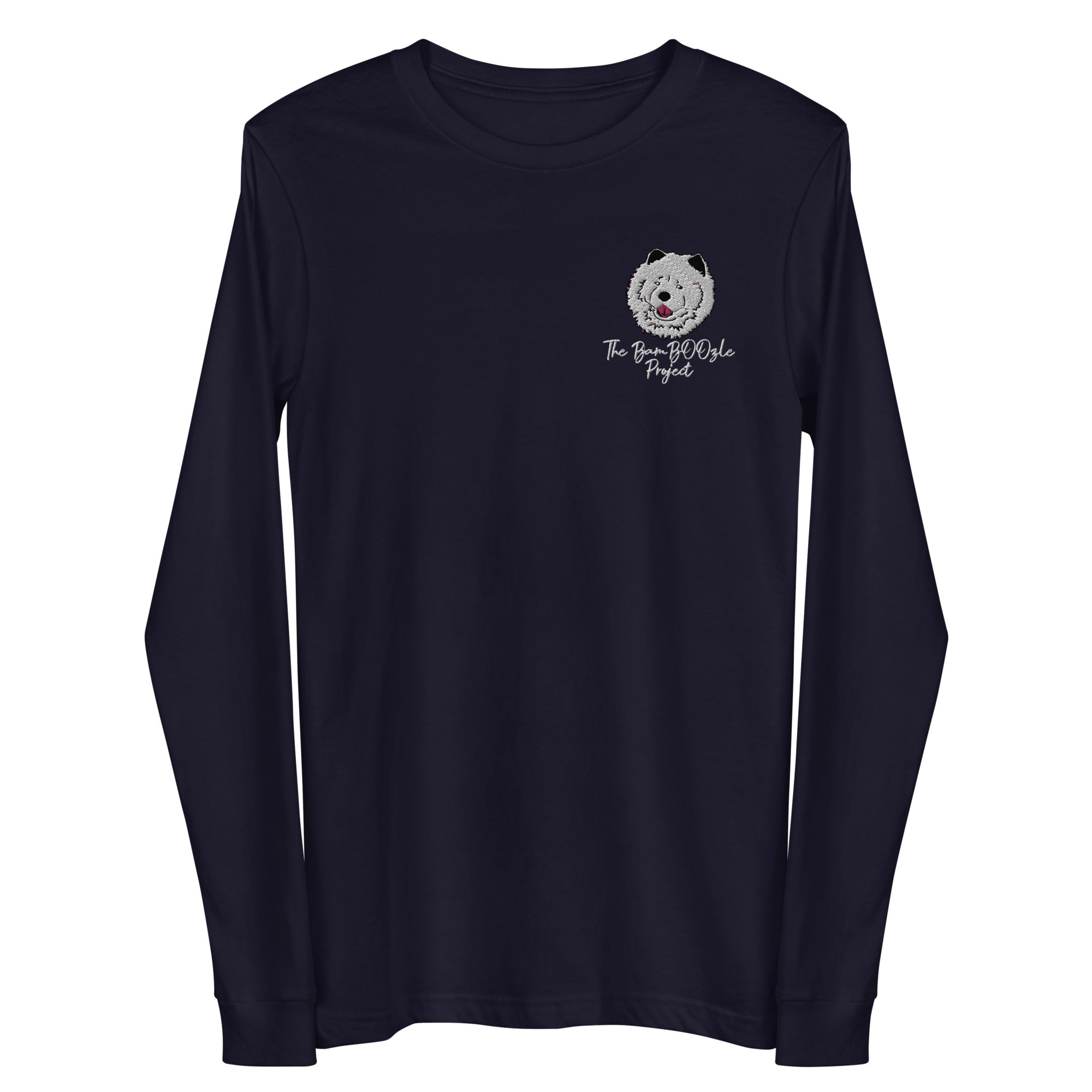 Chimmie Astropup Embroidered Unisex Long Sleeve Tee