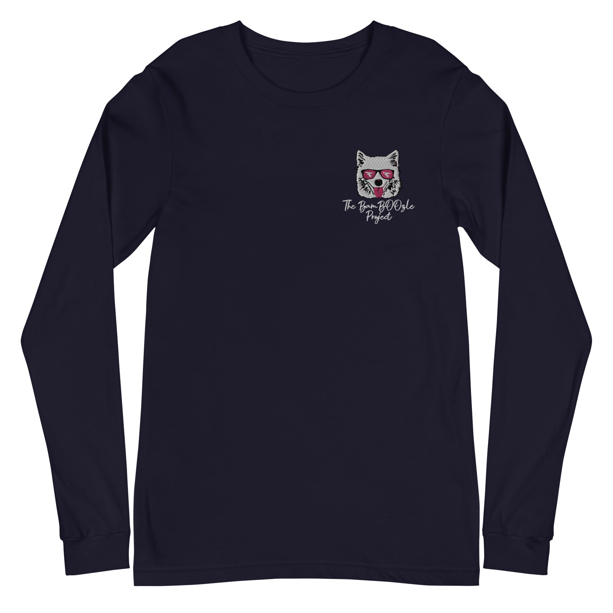 BamBOOzle Bear Embroidered Unisex Long Sleeve Tee