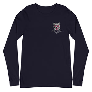 BamBOOzle Bear Embroidered Unisex Long Sleeve Tee