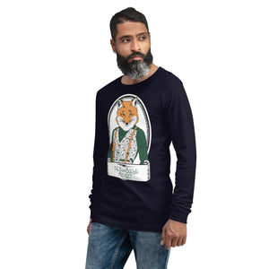 Gentleman Fox Unisex Long Sleeve Tee