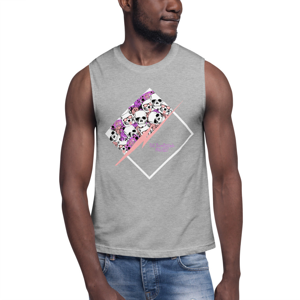 Lightning Box Muscle Shirt