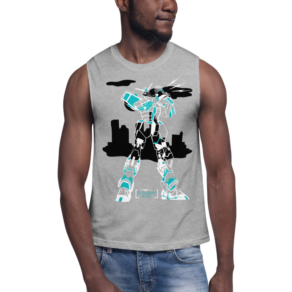 Robot Karaoke Muscle Shirt