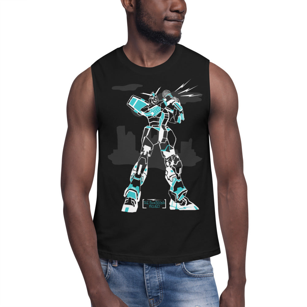 Robot Karaoke Muscle Shirt