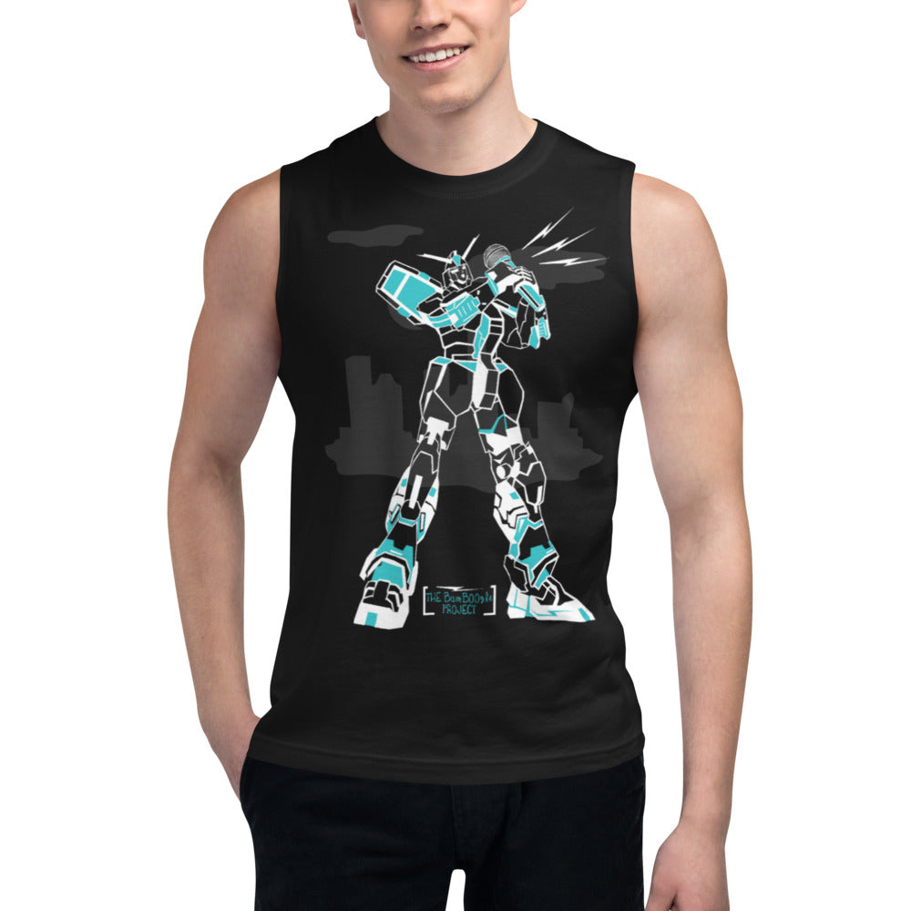 Robot Karaoke Muscle Shirt