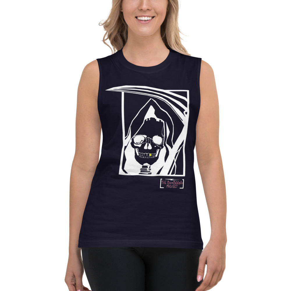 Gold Tooth Reaper Muscle Shirt