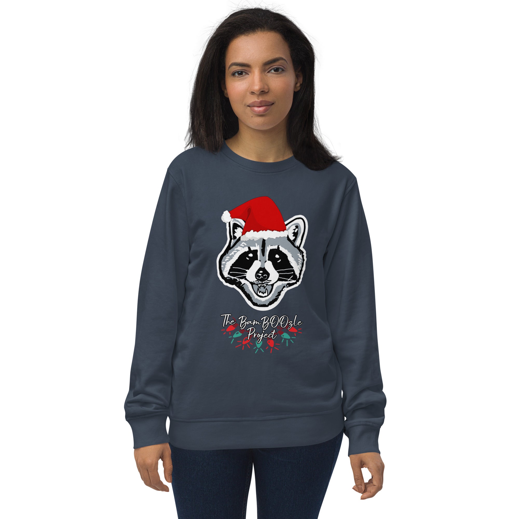 Scooter Christmas Unisex Organic Sweatshirt