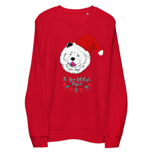 Chimmie Chow Christmas Unisex Organic Sweatshirt