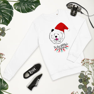 Chimmie Chow Christmas Unisex Organic Sweatshirt